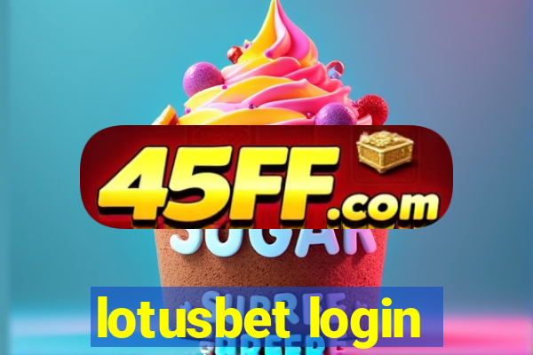 lotusbet login